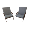 Pair of Scandinavian vintage armchairs