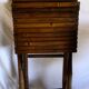Duo of folding chairs in vintage bamboo 70s