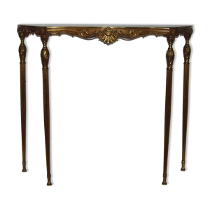 Console demi-lune d'appoint