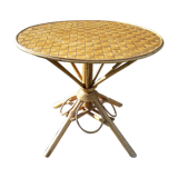 Rattan round table