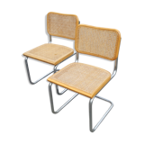 Pair of B32 chairs by Marcel Breuer
