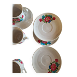 Hand-painted coffee service