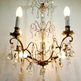 Lustre 5 lumières cristal