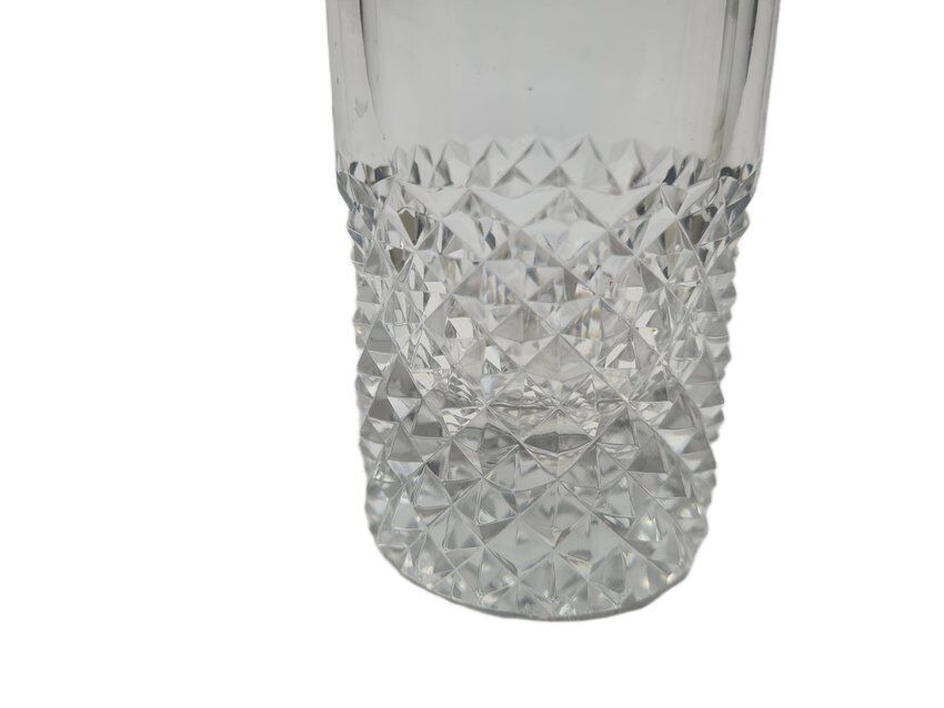 Art Deco crystal carafe from Possell, Germany, 1960s