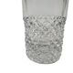 Art Deco crystal carafe from Possell, Germany, 1960s