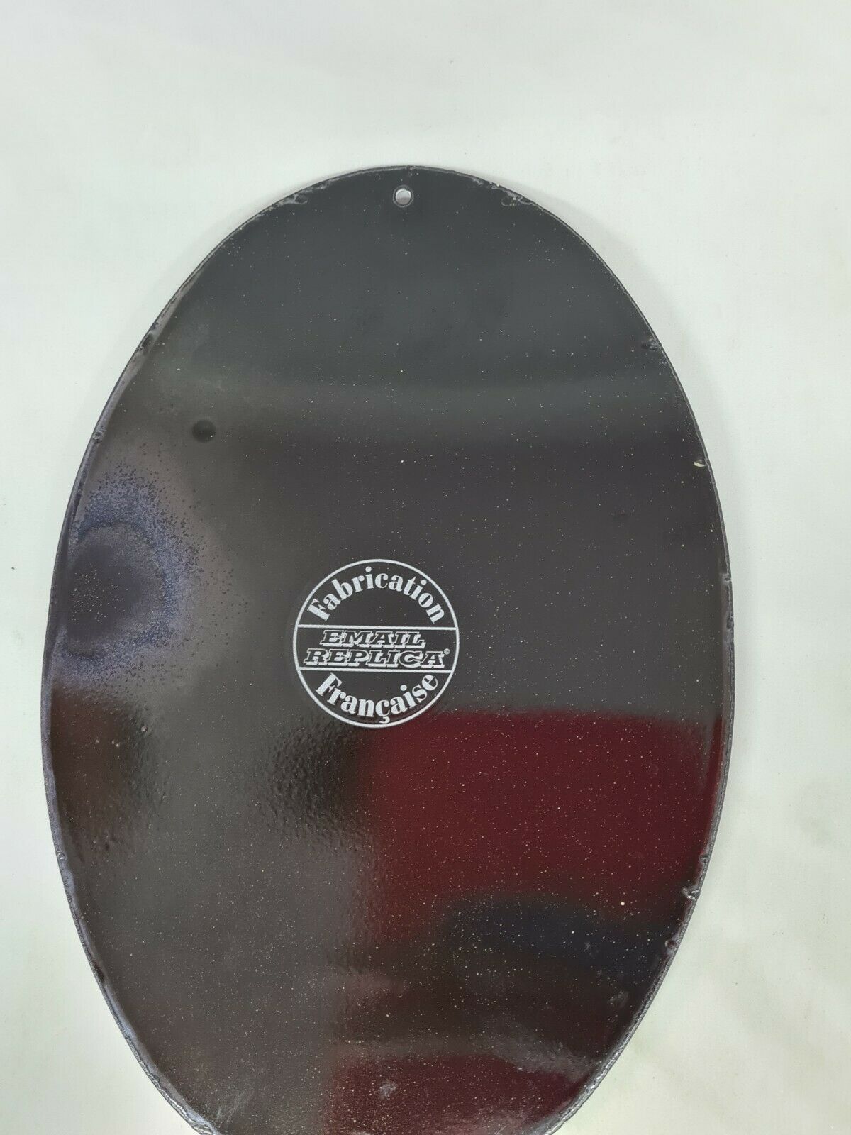 Enamelled plate license IV vaucluse