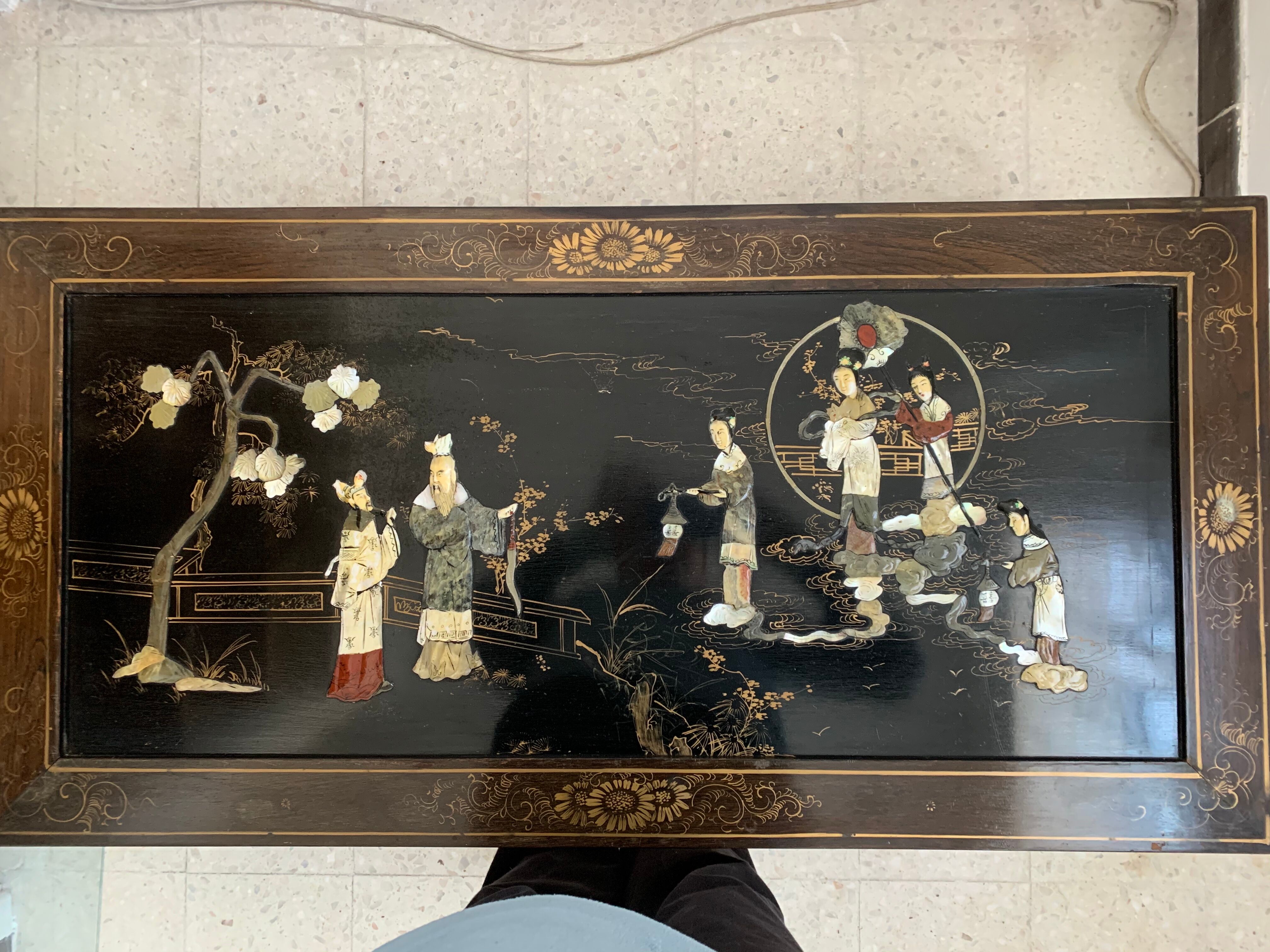 Table basse chinoise