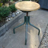 Old factory industrial tabouret