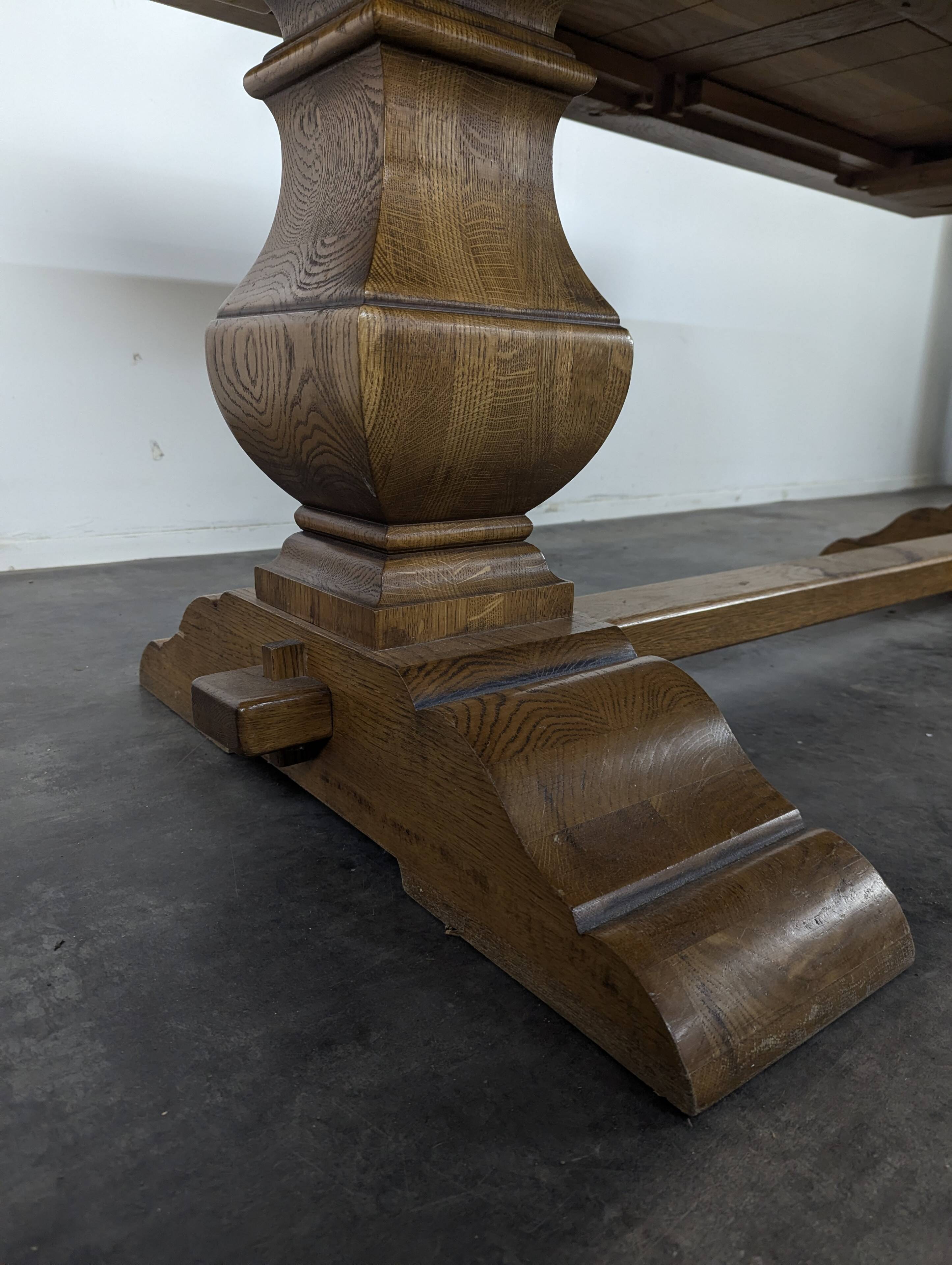 Monastery table in solid oak