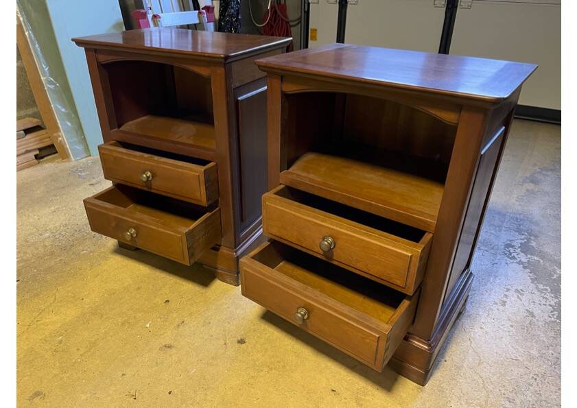 Louis Philippe bedside tables