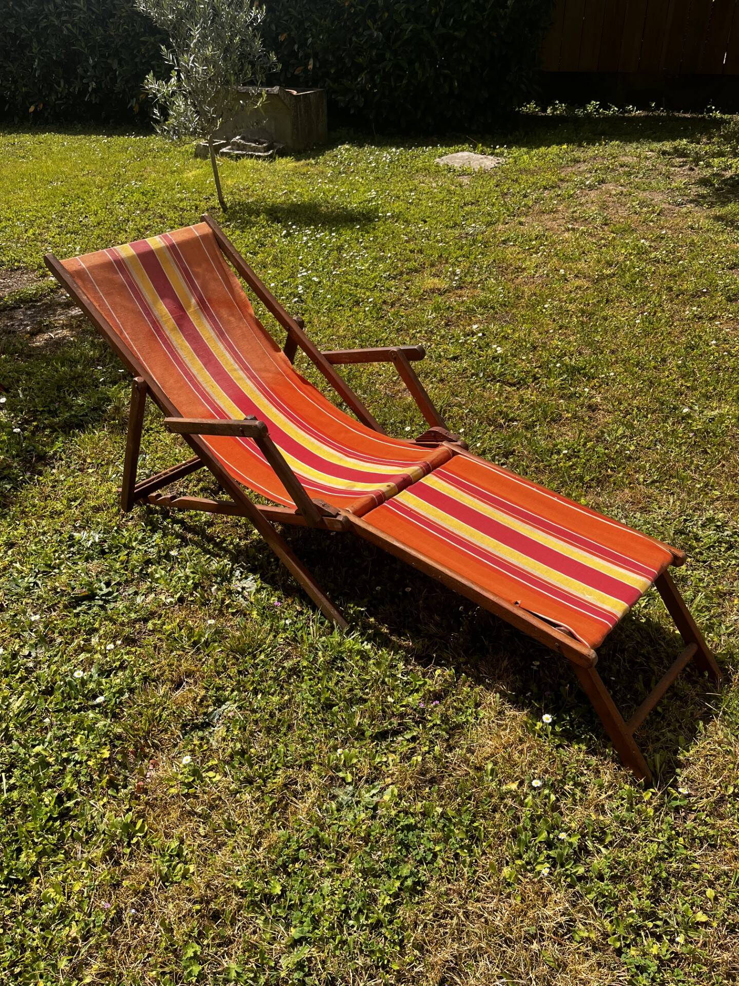Old deckchair