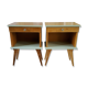 Pair of bedside tables 50s