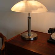 Late postmodern mushroom lamp - double lighting