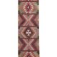 Vintage Turkish Oushak Rug Handwoven 78x365 cm