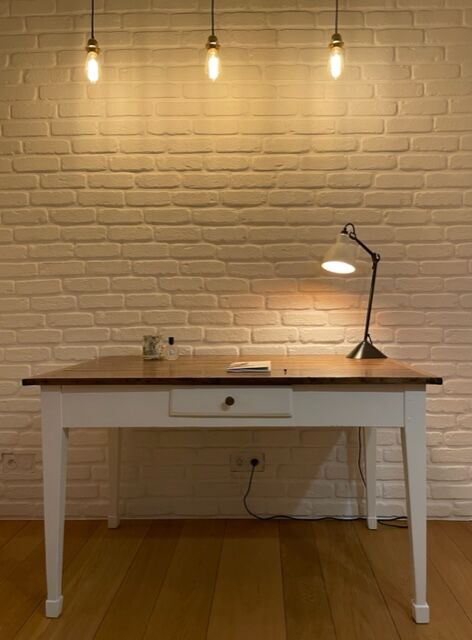 Table de ferme bois massif
