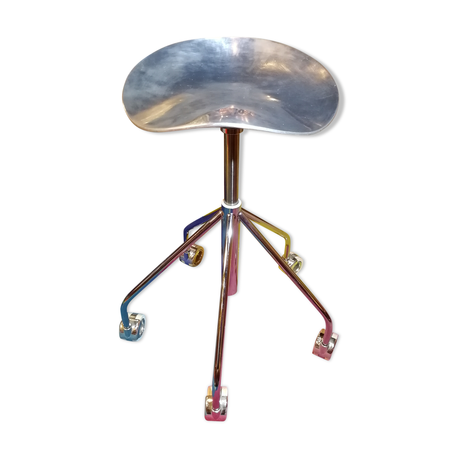 Chrome stool