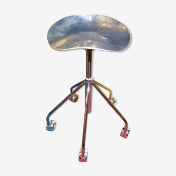 Chrome stool