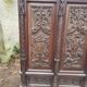 Large buffet / carved oak wardrobe – Neo-Gothic decor –