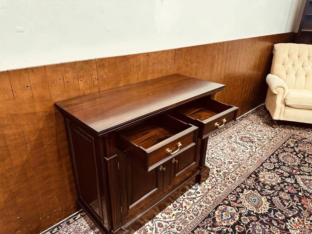 Meuble de bureau classique en acajou anglais