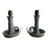 Ceramic lamp bases