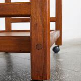 Desserte danoise en teck, années 1960