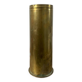 Old brass vase