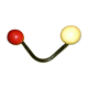 Patère portemanteaux boules couleur 1950-1960