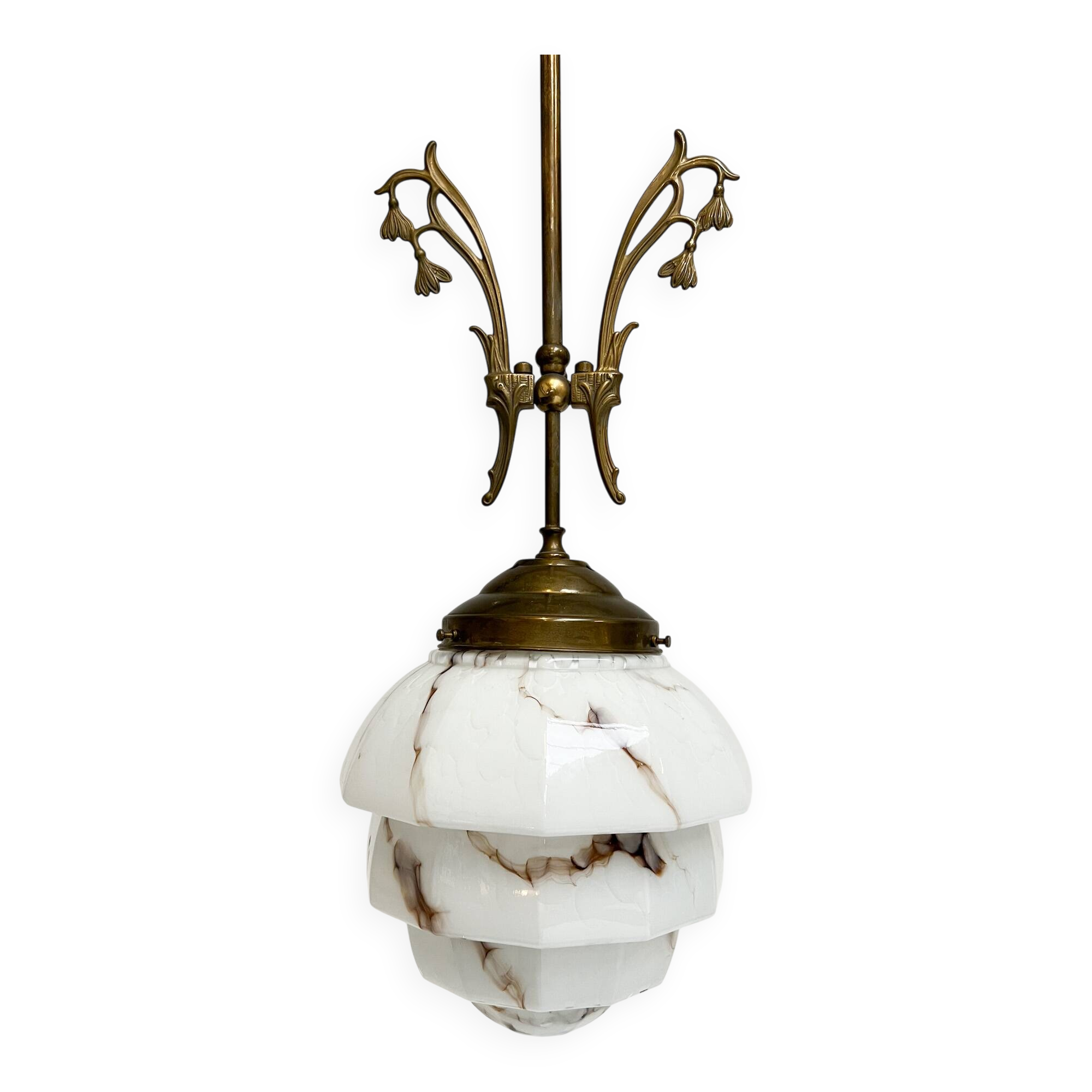 Art Deco ceiling lamp by Herda from the 1960s