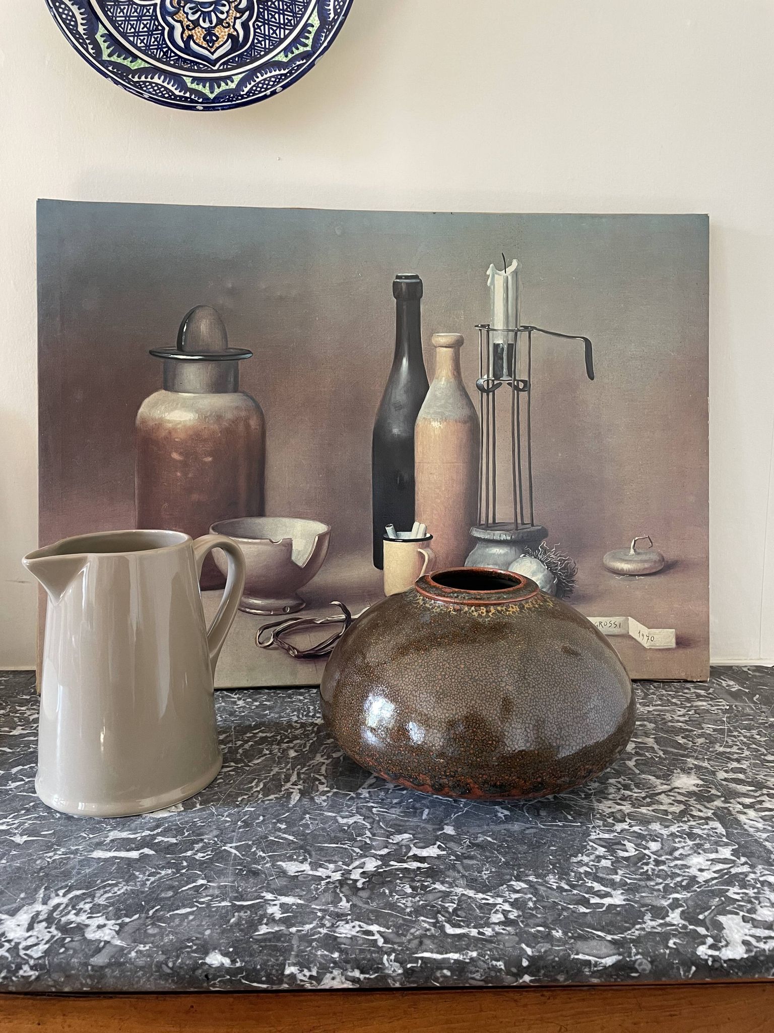 Vase émaillé