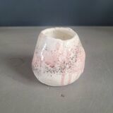 Small handmade ceramic pot signed