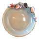 Paris ceramic dish with slip decoration, by Suzy Coste