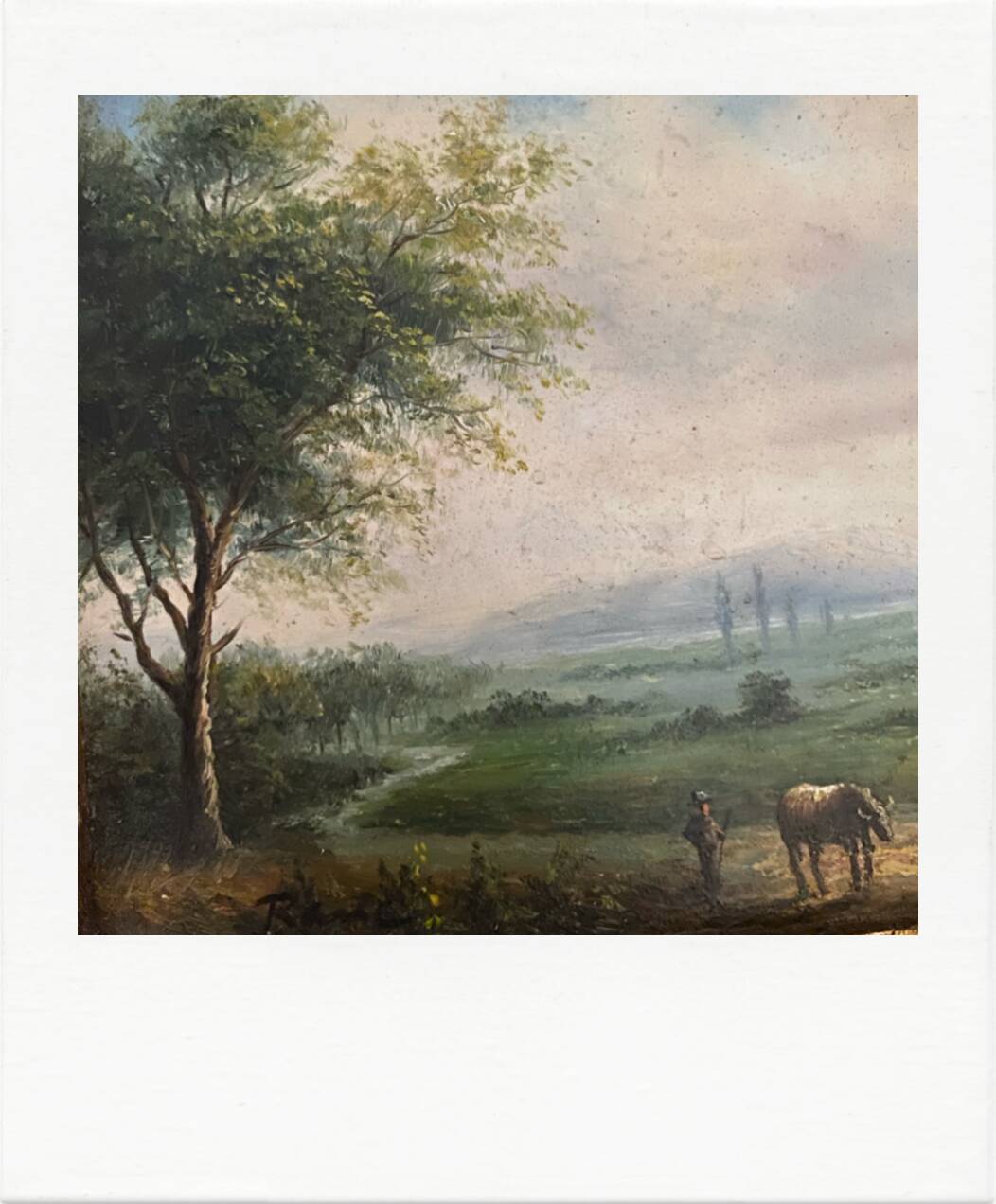 Small old painting