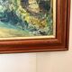 Expressionist Oil Painting Table Village Flowers Southern Camp Pro