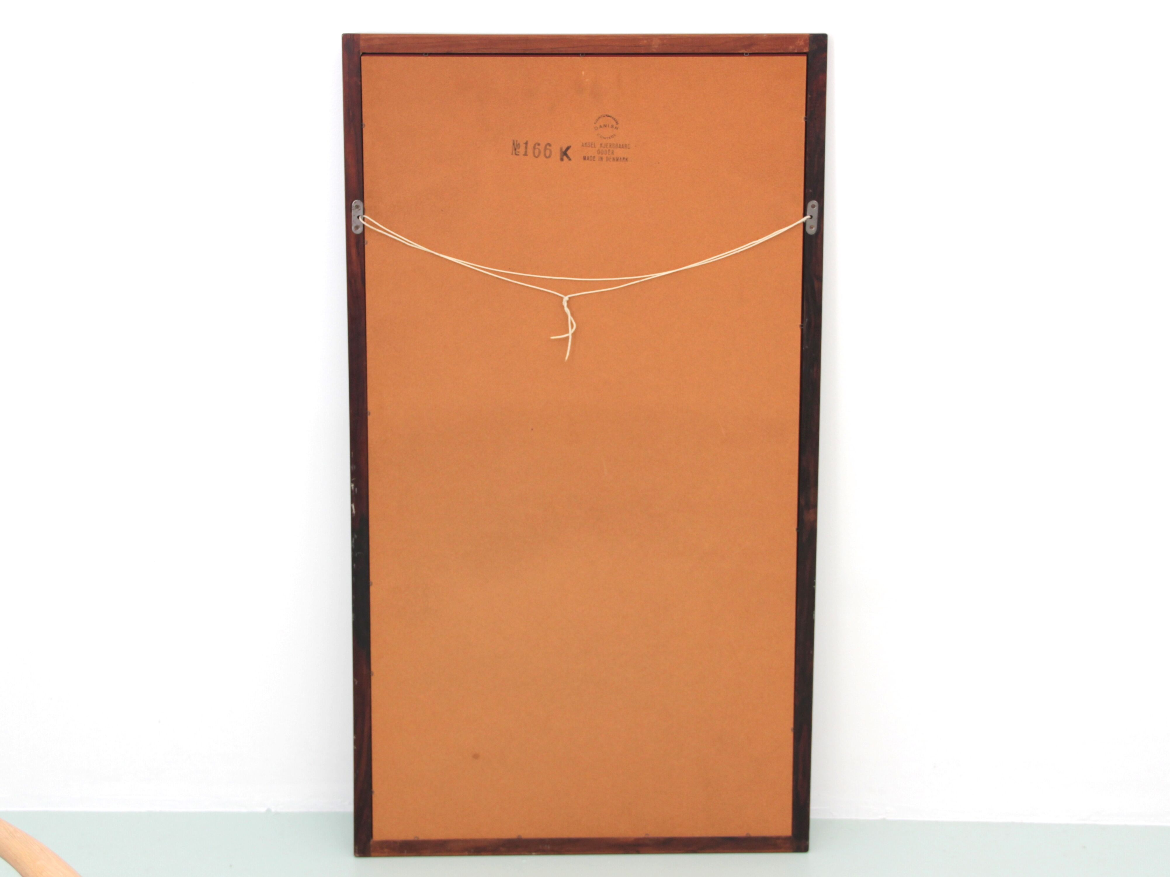 Rio Model Rosewood Mirror No.166 59x105cm