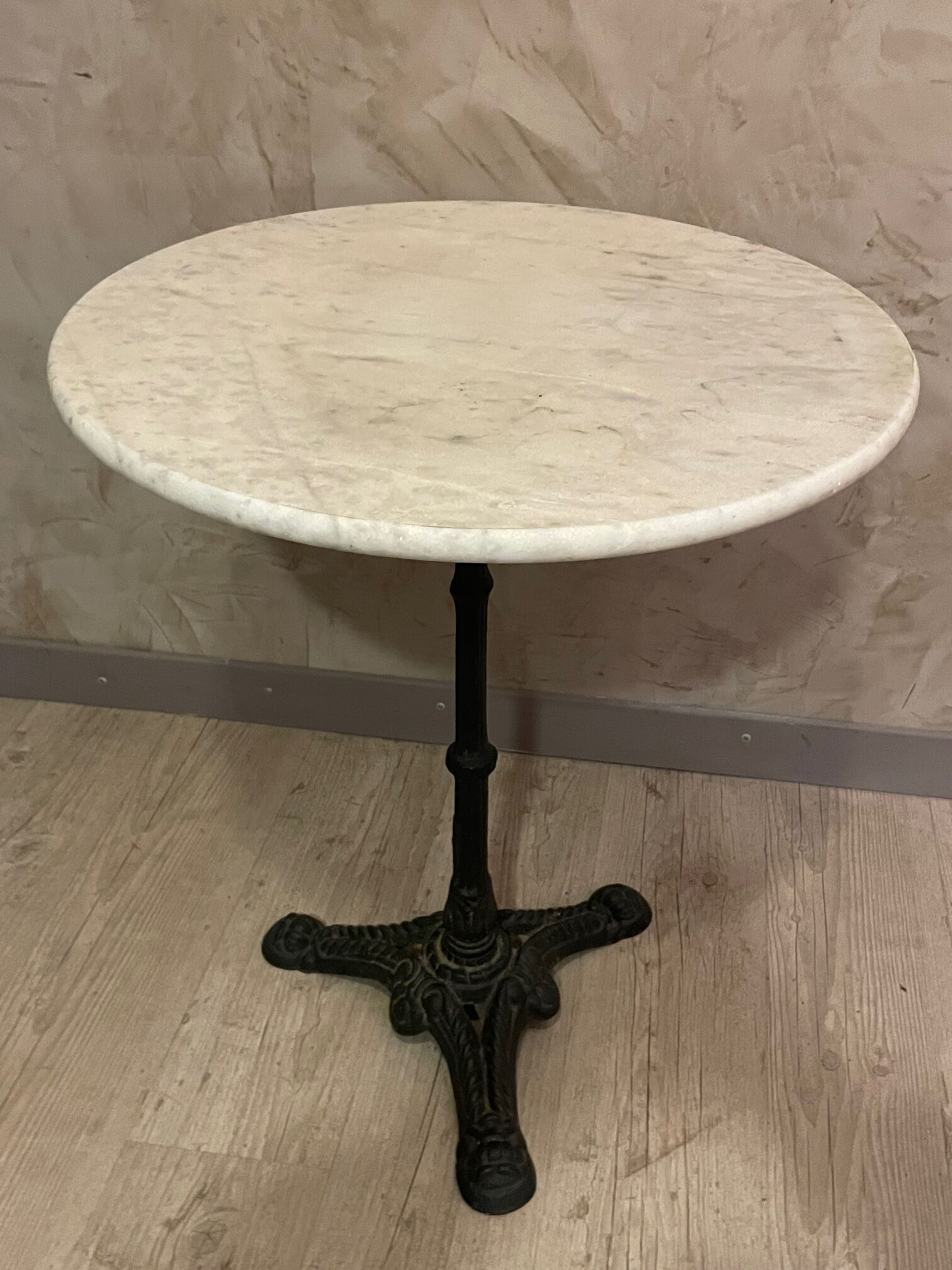 Marble bistro table