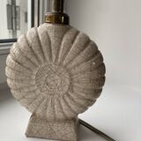 Cracked ceramic shell lamp base