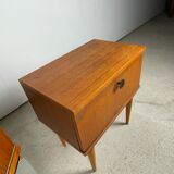 Pair of Scandinavian bedsides