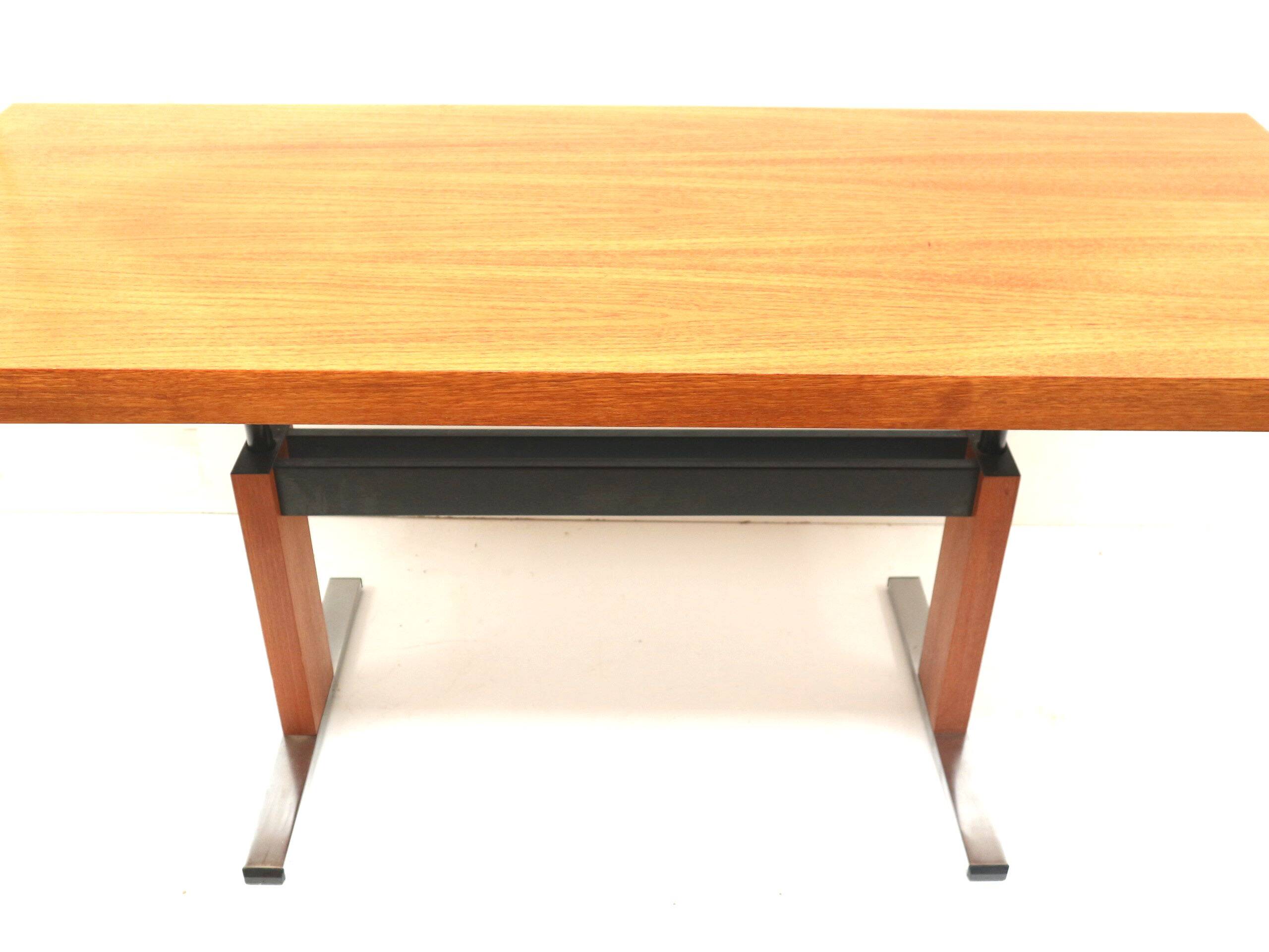 Vintage height-adjustable desk from the 60s