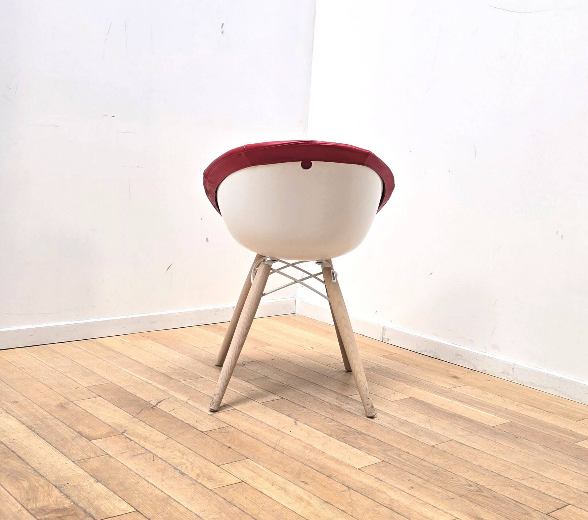 Pair of Gliss Wood 904 armchairs, Pedrali