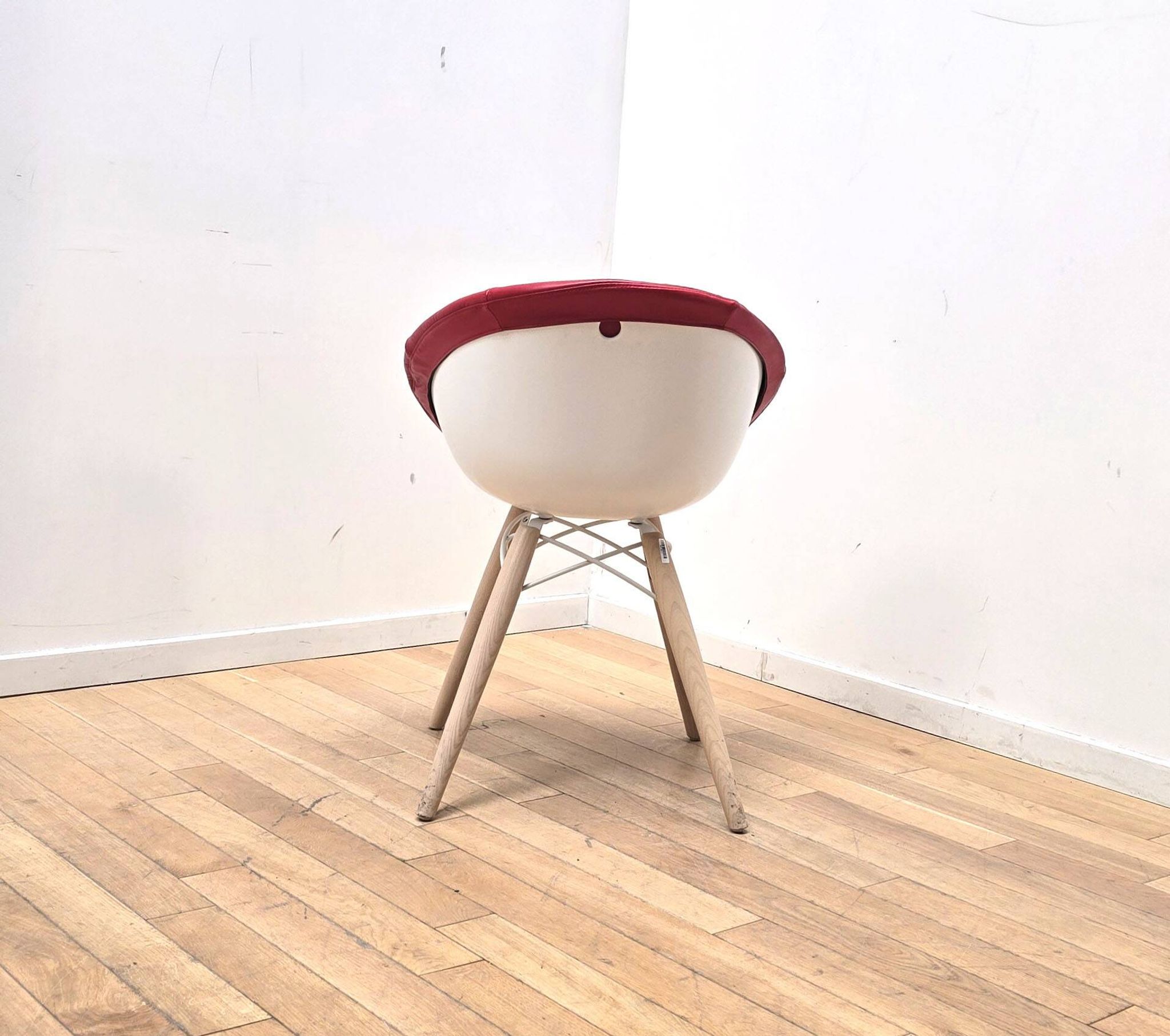 Pair of Gliss Wood 904 armchairs, Pedrali