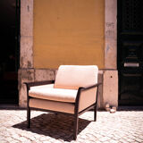 Chaise longue par José Cruz de Carvalho pour Interforma circa 1974