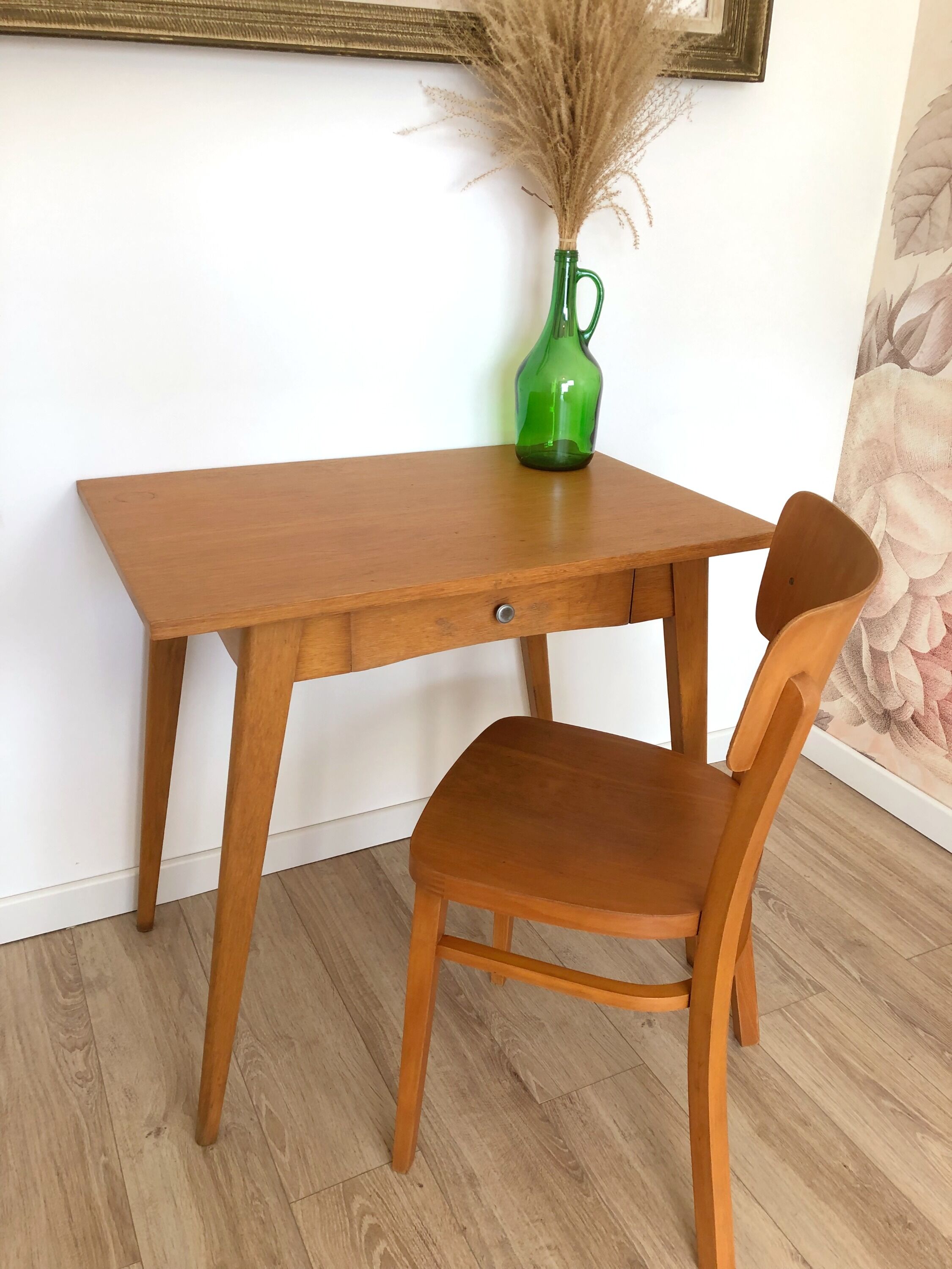 Desk and chair from the 60s