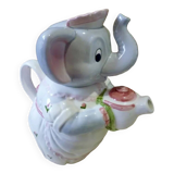 Vintage 80s elephant teapot