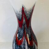 Murano opaline vase Popart 70's