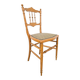 Vintage Chiavari Spool Chair, Italy, 1950s
