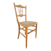 Vintage Chiavari Spool Chair, Italy, 1950s