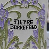 Fountain water filter art nouveau, porcelain