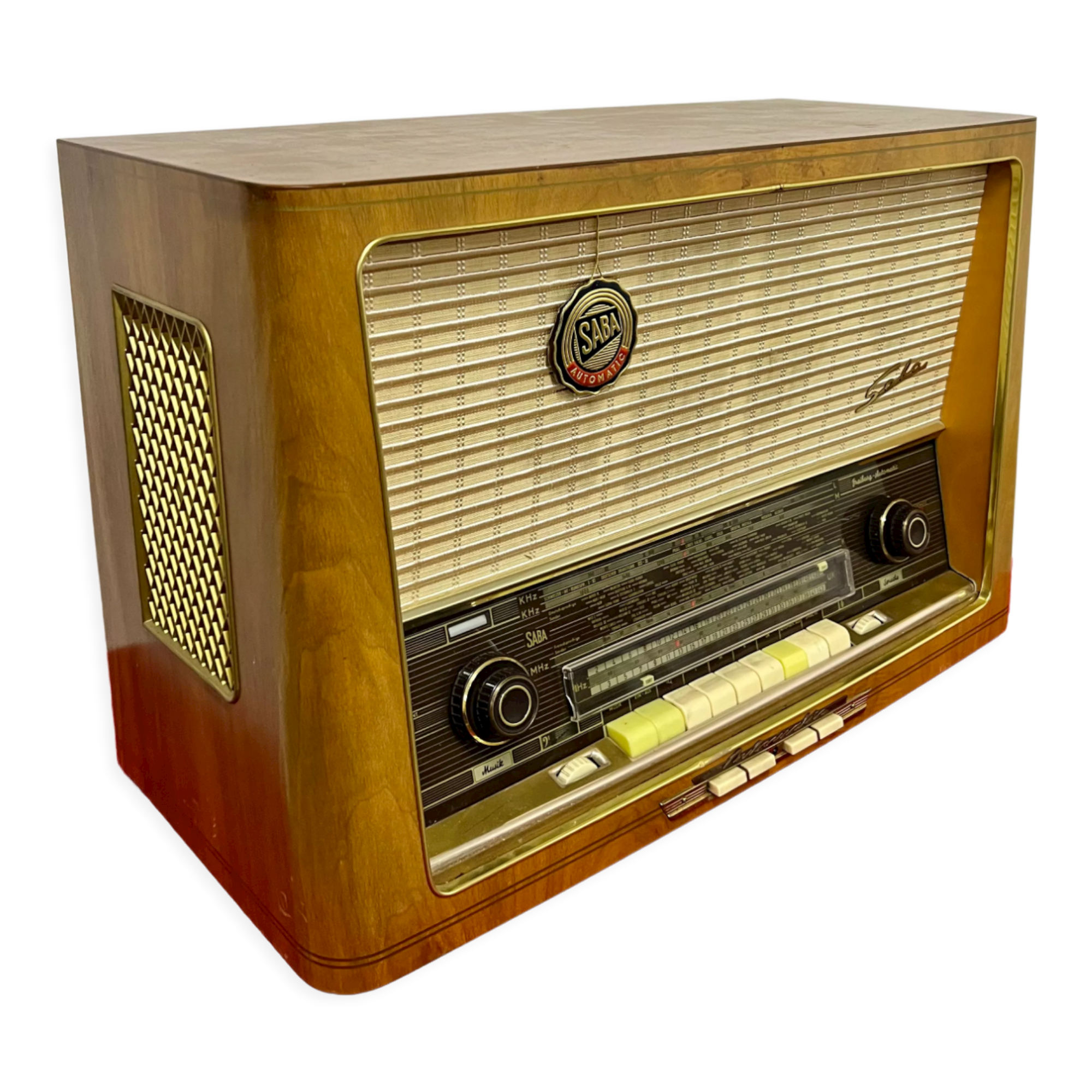 Old radio SABA Freiburg Automatic 9 years 1958 / vintage super condition