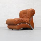 Italian Corolla lounge chair by I.P.E 1970s