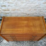 Commode des années 50 en chêne